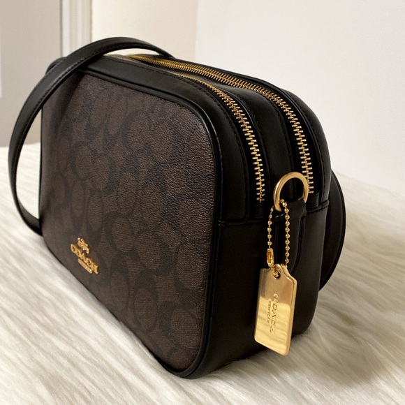New💃Coach Jes CrossbodyBag In Signature Canvas - Picture 6 of 10